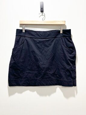 Columbia Black Omni-Shield Active Skort Advanced Repellency Outdoor Casual Sz L